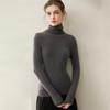 Women's Slim Fit Pure Cashmere High Neck Pullover Sweater - Autumn/Winter Collection