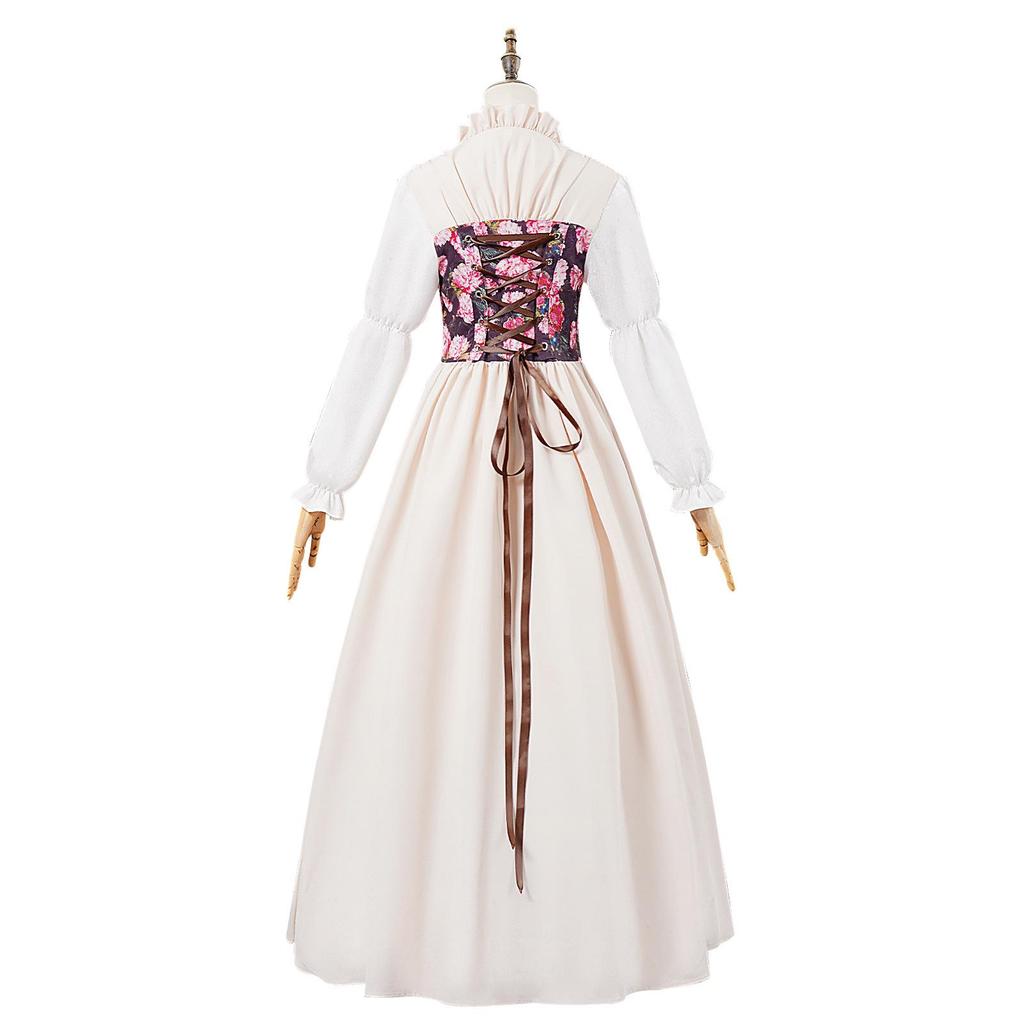 Women's Renaissance Medieval Pirate Fairy Witch Victorian Dress Costume