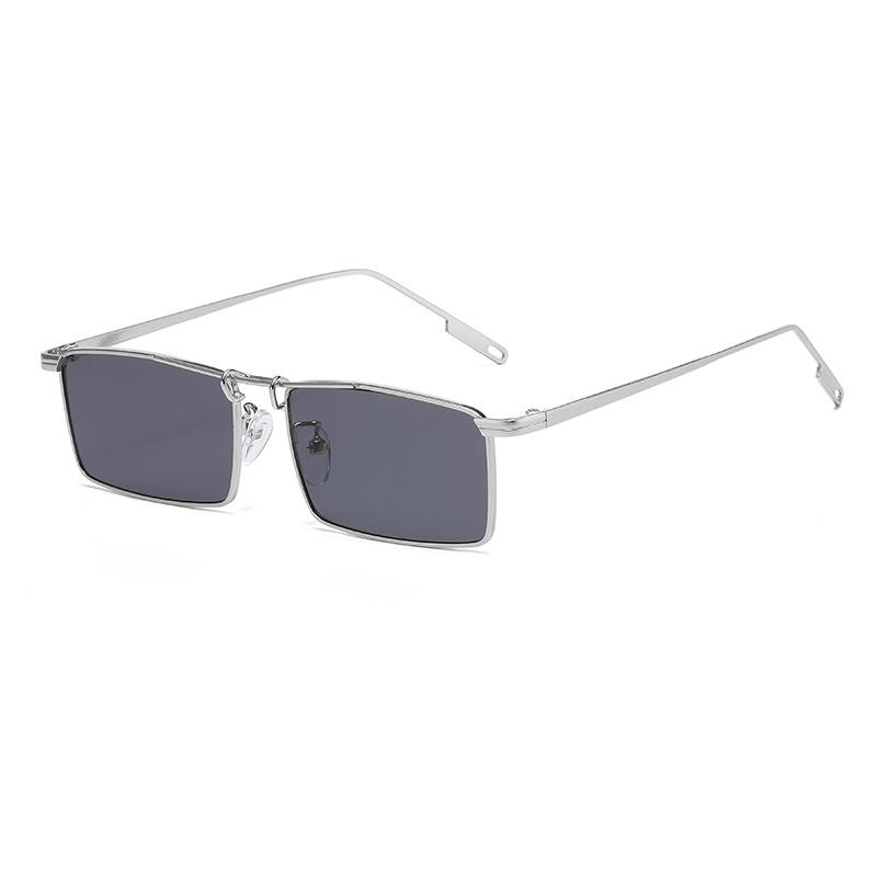 

Rectangular Small Frame Sunglasses - Business, Fashion, Retro Style - Uv-protective Sunglasses2540