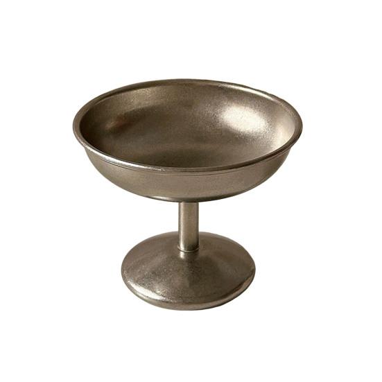 Stainless Steel Dessert Cup Cream Bowl Retro Ice