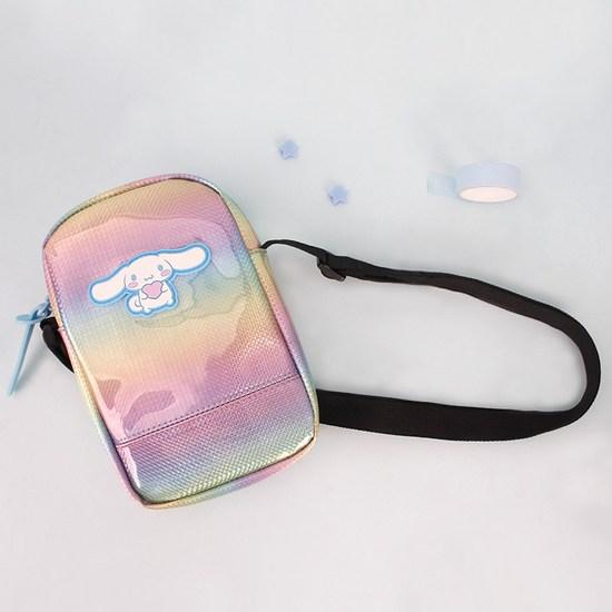 Cinnamoroll Hologram Cell Phone Bag Cross Bag, a Popular Character In Korea