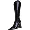 Long boots for autumn 2025  new styles with thick heels and high heels. Versatile knight boots for women