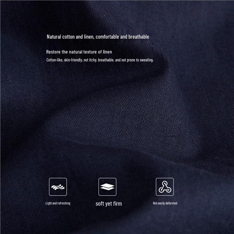 Giordano Women's Cotton Linen Pleated A-line Skirt