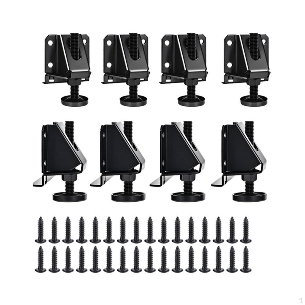 Leg Leveler Adjustable High Performance Easy to Install Wardrobe Feet Leveling for Furniture