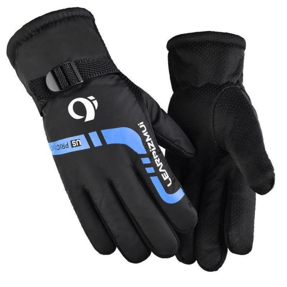 Handschuhe Herren Winter Damen Warm Reiten Kälteschutz Samt Verdickt Winddicht Wasserdicht Radfahren Motorrad Ski Baumwolle Handschuhe