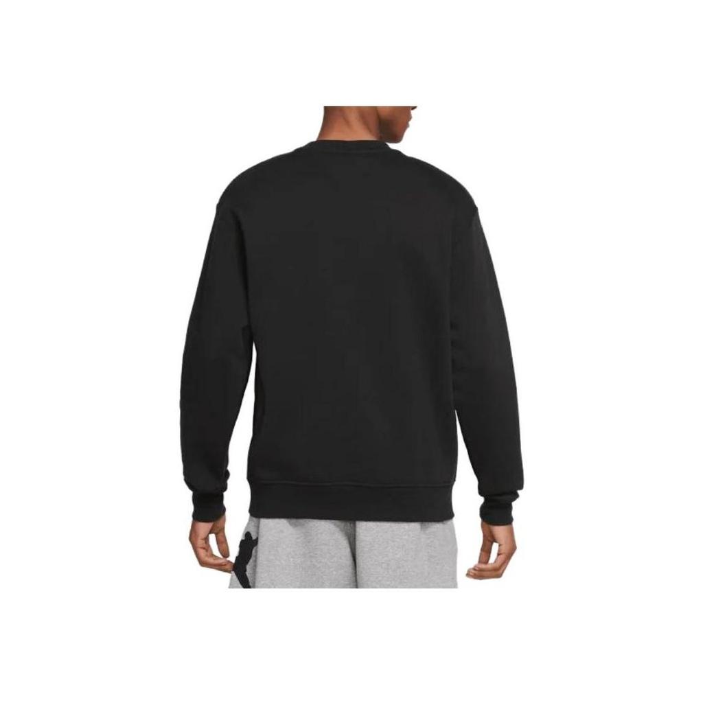 Jordan Men's Air Jordan Essentials Fleece Crewneck Sweatshirt Black FJ7777-010