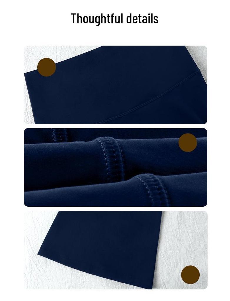 Women's High Elasticity Flare Yoga Pants with Hip Lift and Double Pockets (WA132)