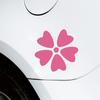 11pcs Sakura Car Stickers DIY Auto Fender Body Bumper Cover Scratch Decoration Flower Vehicle Accessories Durable Vinyl Decals