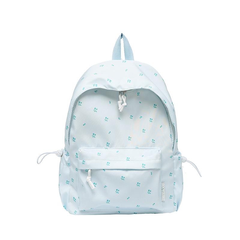 Schoolbag Season's New Gentle Literary Light College Student School Bag Female Mori Leisure Backpack Simple Commuter Backpack