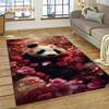 Cartoon-süßer Panda-Traumtier-3D-Teppich für Schlafzimmer, Wohnzimmer, Heimsofa-Dekoration, Kinderspiel, große Dekor-Bodenmatte