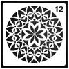 Hollow Round Mandala Auxiliary Layering Stencils For Walls Painting Scrapbooking Stamp Album Decor Embossing Paper Card Template