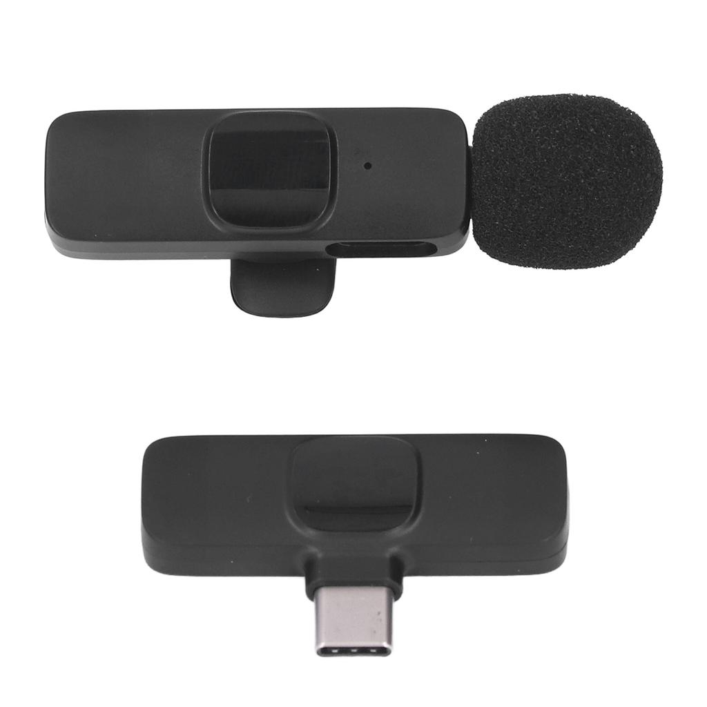 Drahtloses Ansteckmikrofon Telefon Videoaufnahme Mikrofon Typ C Anschluss Live-Stream Mikrofon für Interview