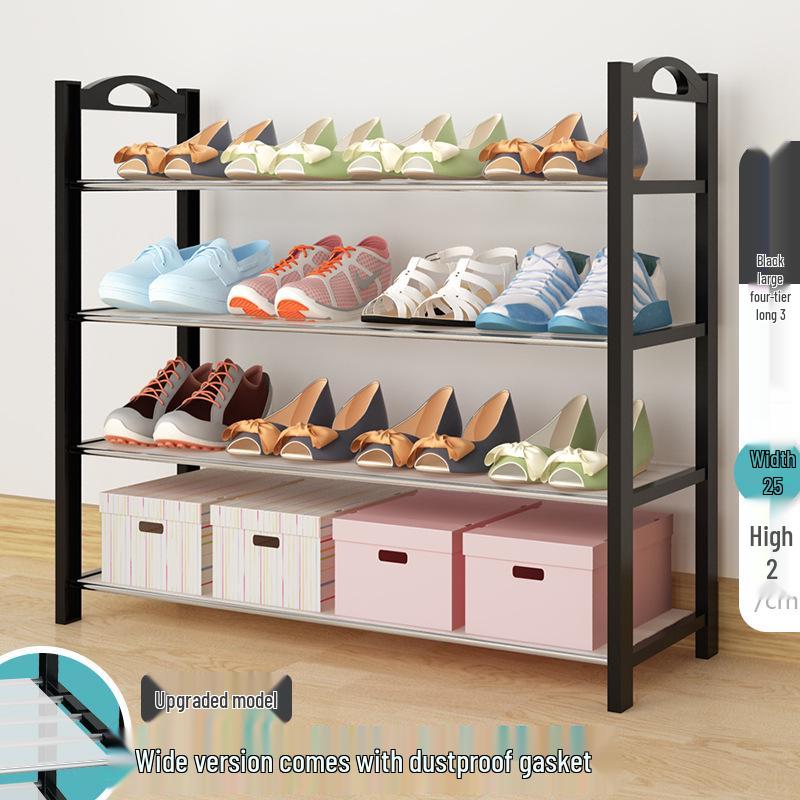 Kompaktes Mehrschichtiges Schuhregal - Platzsparende Aufbewahrungslösung für Wohnheime