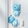 Silicone Door Stopper Windproof Function Cartoon Animal Anti Pinch Guard Hand Buffer Automatic Closing Prevention Door Arrest