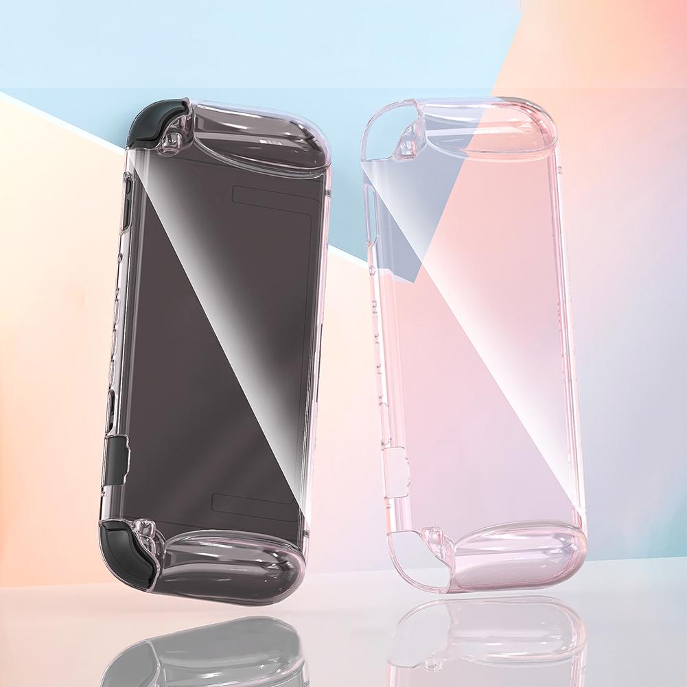 For Switch 2 Handheld Gaming Console TPU Case Protective Cover Shockproof Transparent Protector Shell For Nintendo