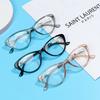 Cat Eye Lesebrille Frauen Männer Mode Lesen Reader Brillen Unisex Presbyopische Brille Dioptrien + 1 + 1,5 + 2 + 2,5 + 3 + 3,5 + 4