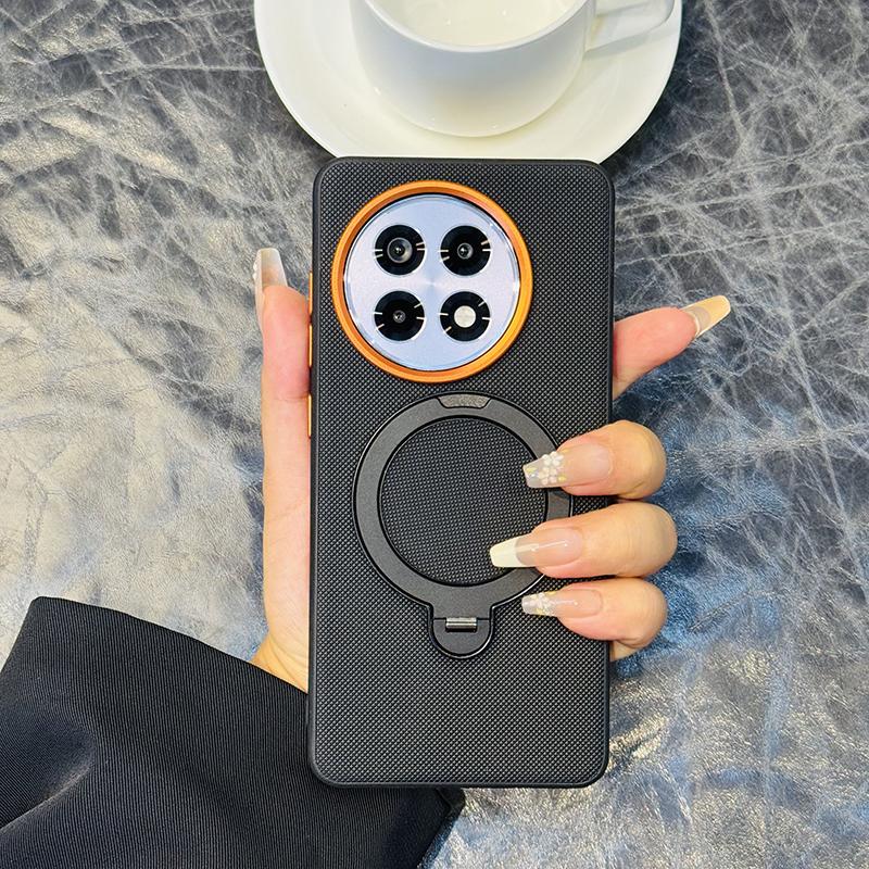 Für OnePlus 13R Ace5 Pro Ace5 Hülle Hart Mit Ring Magnetische Halterung Rückabdeckung Hülle Für OnePlus 13R Schale stoßdämpfender Stoßfänger