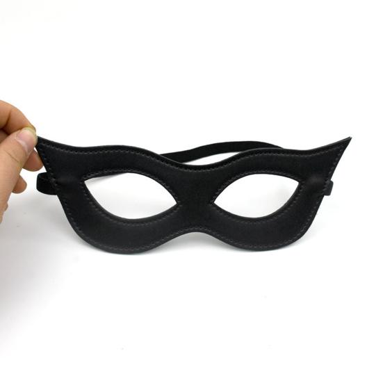 Halloweenský kryt na oči Sexy cosplay rekvizita Dutý obličejový polštářek Polštářové brýle s elastickým páskem na halloweenskou párty