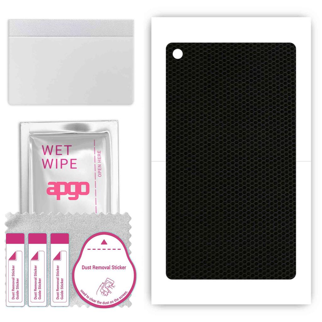 apgo skin sticker film foil vinyl for the BACK compatible with Huawei MediaPad T3 8.0, scratch-resistant, easy to install - Matrix