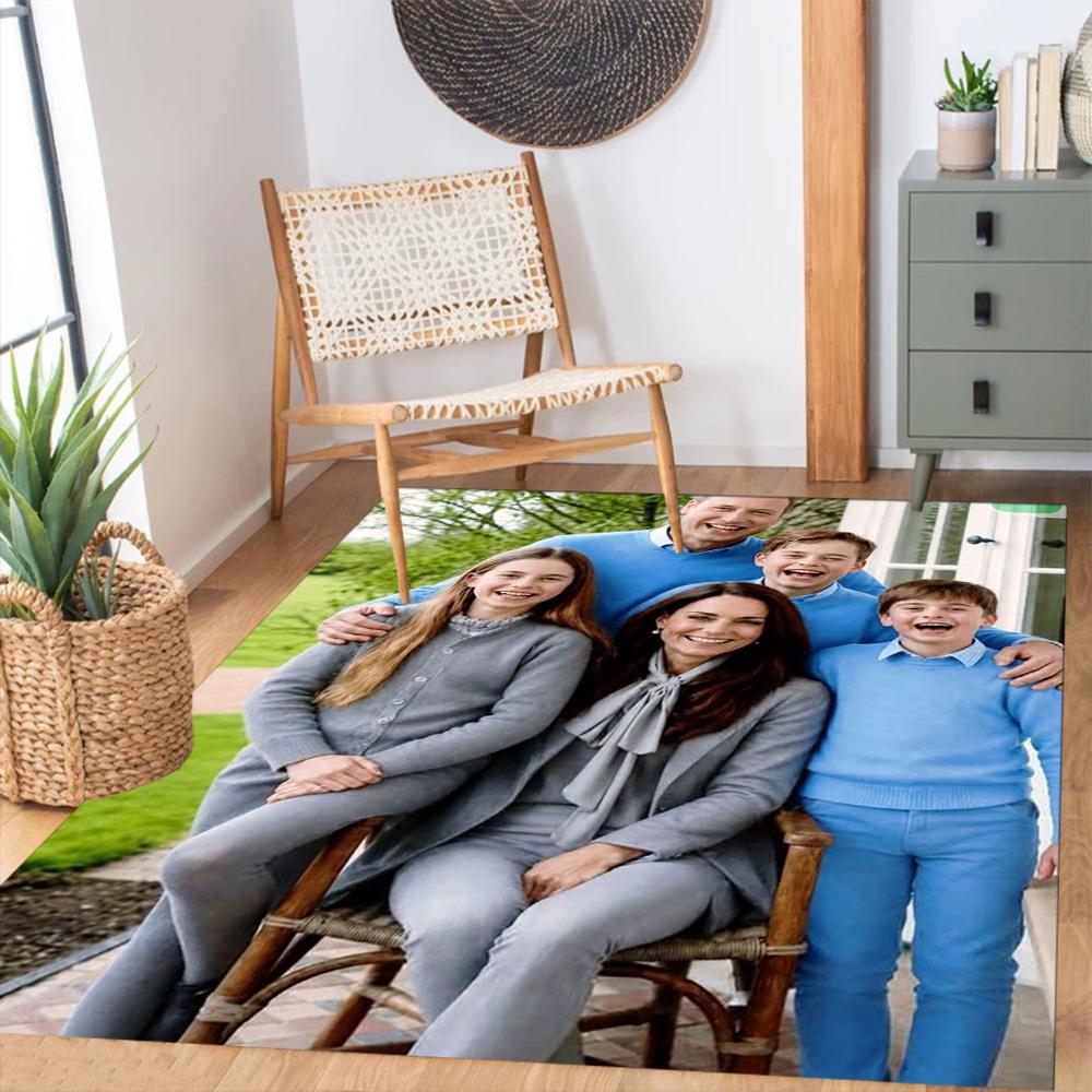 Customize Photo Customized image Area Rug Suitable for Foyer Balcony Playrooms Dining Room Antislip Carpet Decorate Offices Birthday/Christmas Gift