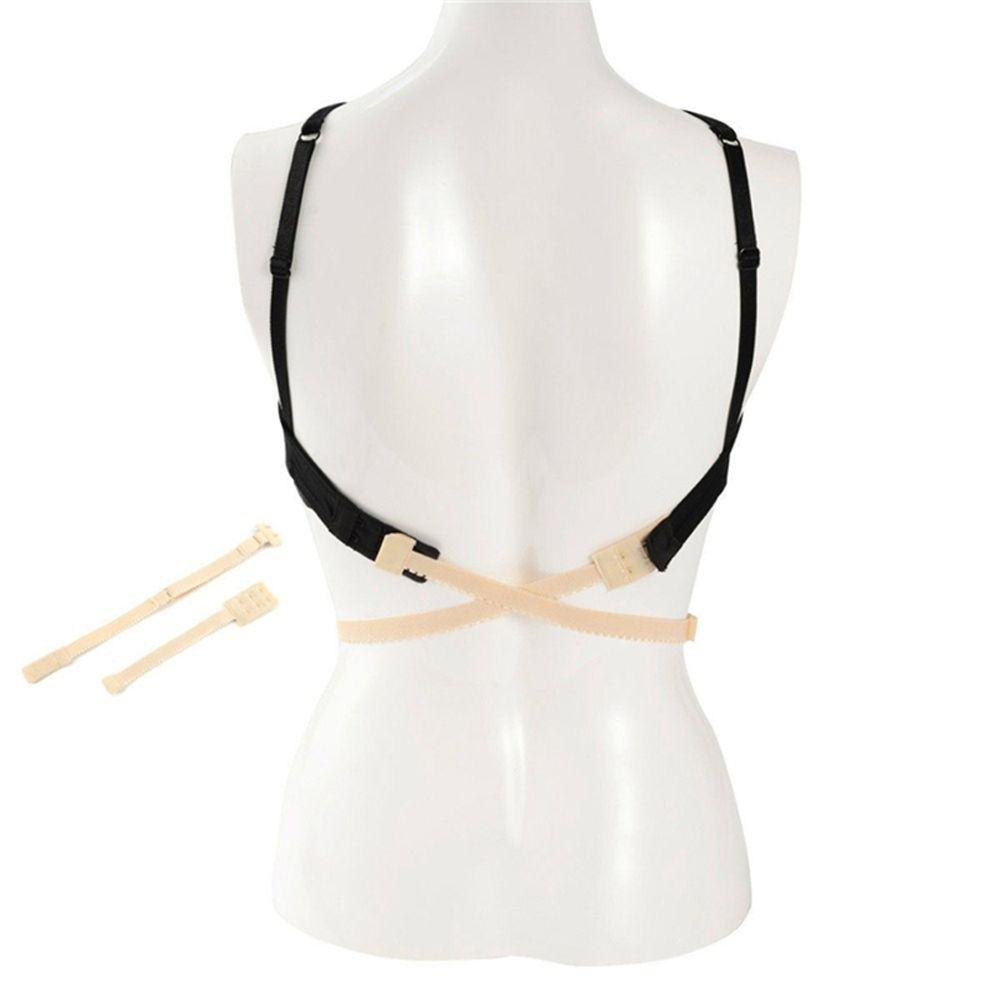 Hook Low Back Dresses Underwear Conversion Belt Bra Extension Belt Bra Strap Adapter Bra Cross Belt