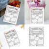 Teacher Thank You Cards Coloring Posters Handmade Teacher Appreciation Card For Student Child Classroom Party Supplies