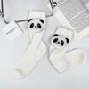 Cotton Booties Socks Cute 3D Panda Doll Crew Socks Cartoon Ankle Socks Casual Calf Socks Student Girls Middle Tube Socks