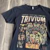 Trivium 2018 Tour T-Shirt Retro Style Black Tee Short Sleeve Tee S-5XL Unisex T-Shirt