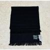 Used Tagged Vivienne Westwood stole, orb, black, all-over pattern, black