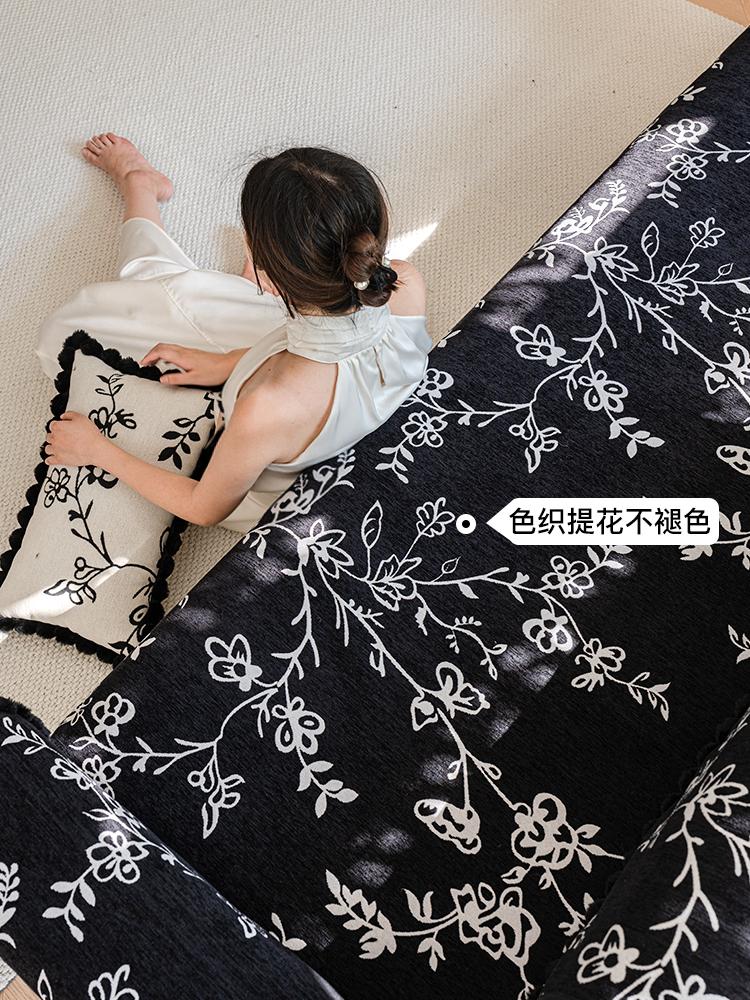 French Sofa Cushion Chenille Sofa Towels Are Universal All Year Round Jacquard Anti Slip Sofas Cover Dustproof for Household Use