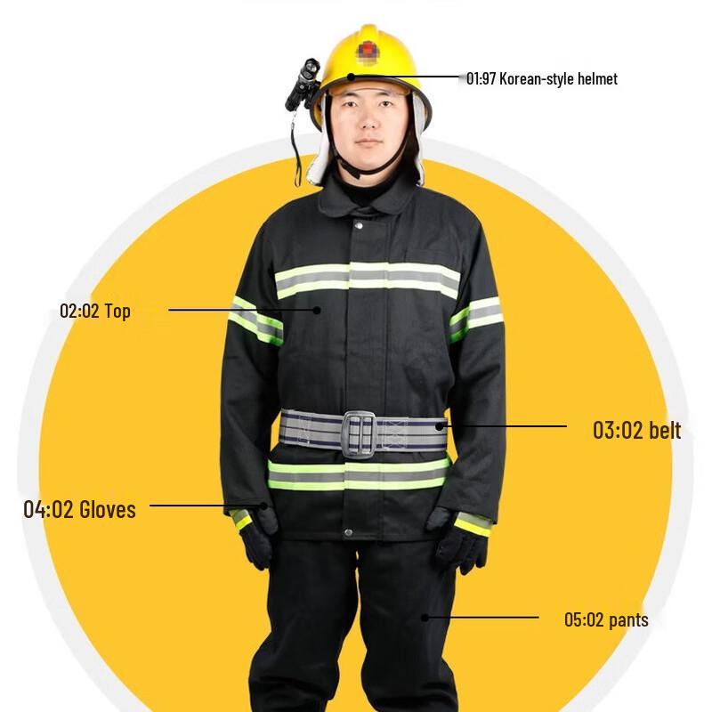 Brangdy Firefighter Training Uniform Set