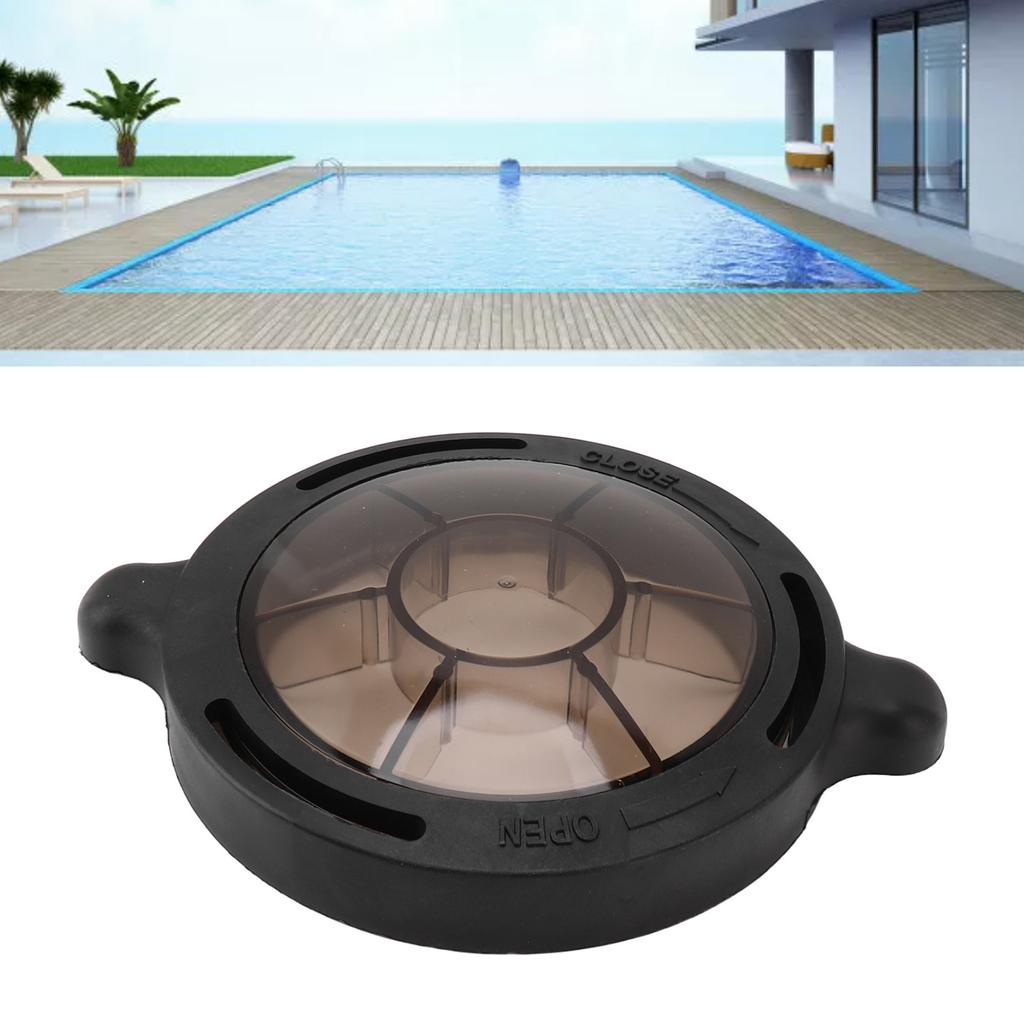  Replacement Pool Pump Basket Cover, Compatible with   Ground and In Ground Pool Pumps, PVC Transparent Sled Pool Pump Lid, For   Super II, 