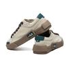 Fila Fusion Pop Fabric Synthetic Leather Corduroy Casual Round Toe Lace-Up Low-Top Sneakers Men Sneakers Off-White Blue T12M218204FAS