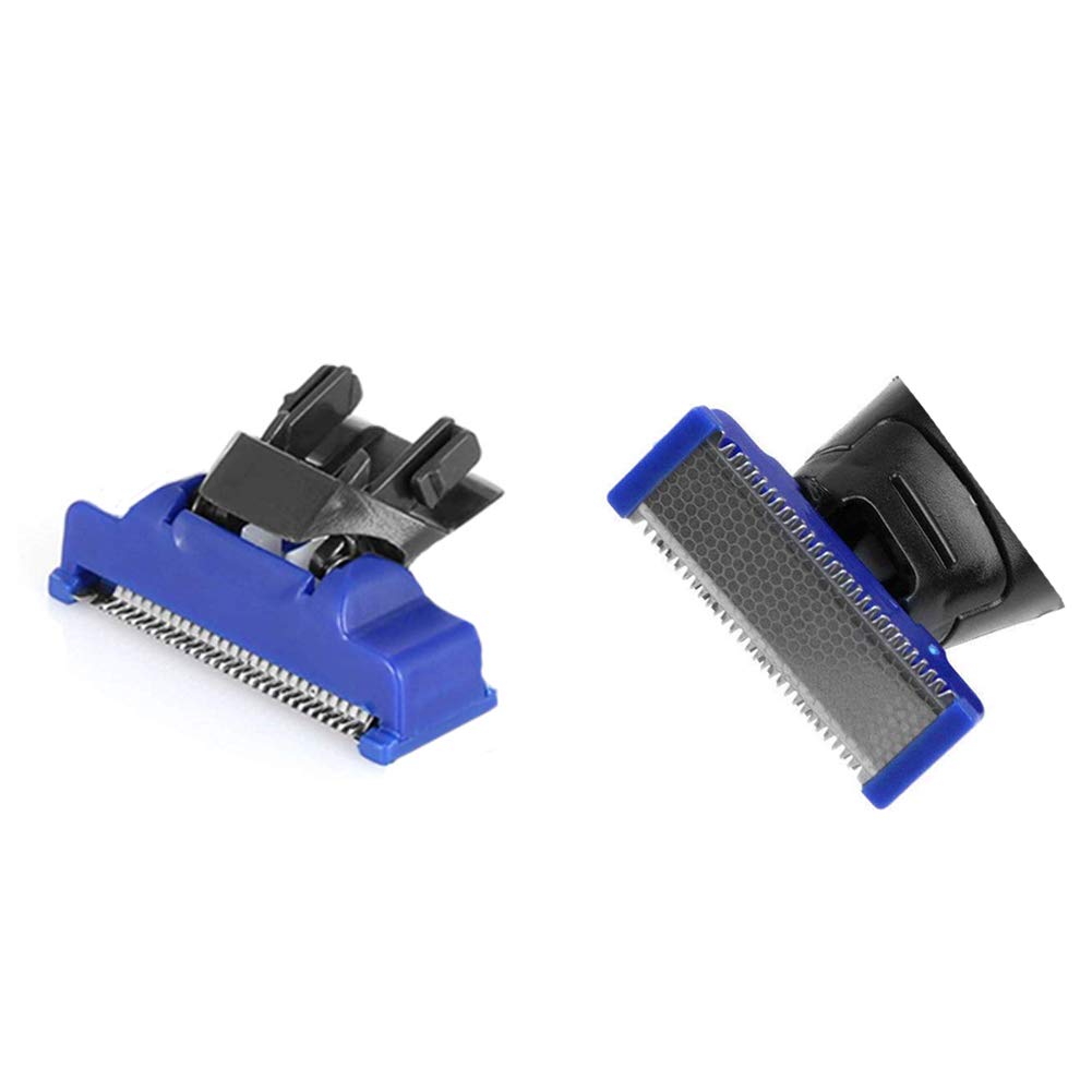 2/4pcs Razor Replacement Head Compatible with Micro Touches Solo Trimmer Replacement Cutter Head Solo Hybrid Shaver Replacement Blades 2 replacement cutting heads