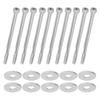 Intake Manifold Bolts Stainless Steel Corrosion Resistant Replacement for Chevy V8 Engines