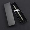 1 PC Metal Sign Pen for Writing Gift Black Business Sense Design Office Supplies Men's Multi-Functional Signature Pen Stationery