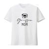 Griffon Mom T Shirt Brussels Mommy Design Short or Long Sleeve Perfect for Dog Owners Vintage Washed Fashion Comfortable Homme