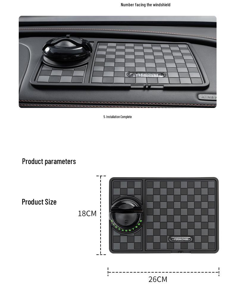 BYD Frigate 07 & Destroyer 05 Phone Holder Anti-Slip Dashboard Mat