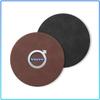 Car Leather Water Coaster Non-Slip Mat Car Bottle Holder Insert Pad For Volvo XC60 XC90 S60 S80 S40 V40 V60 V70 V50 XC70