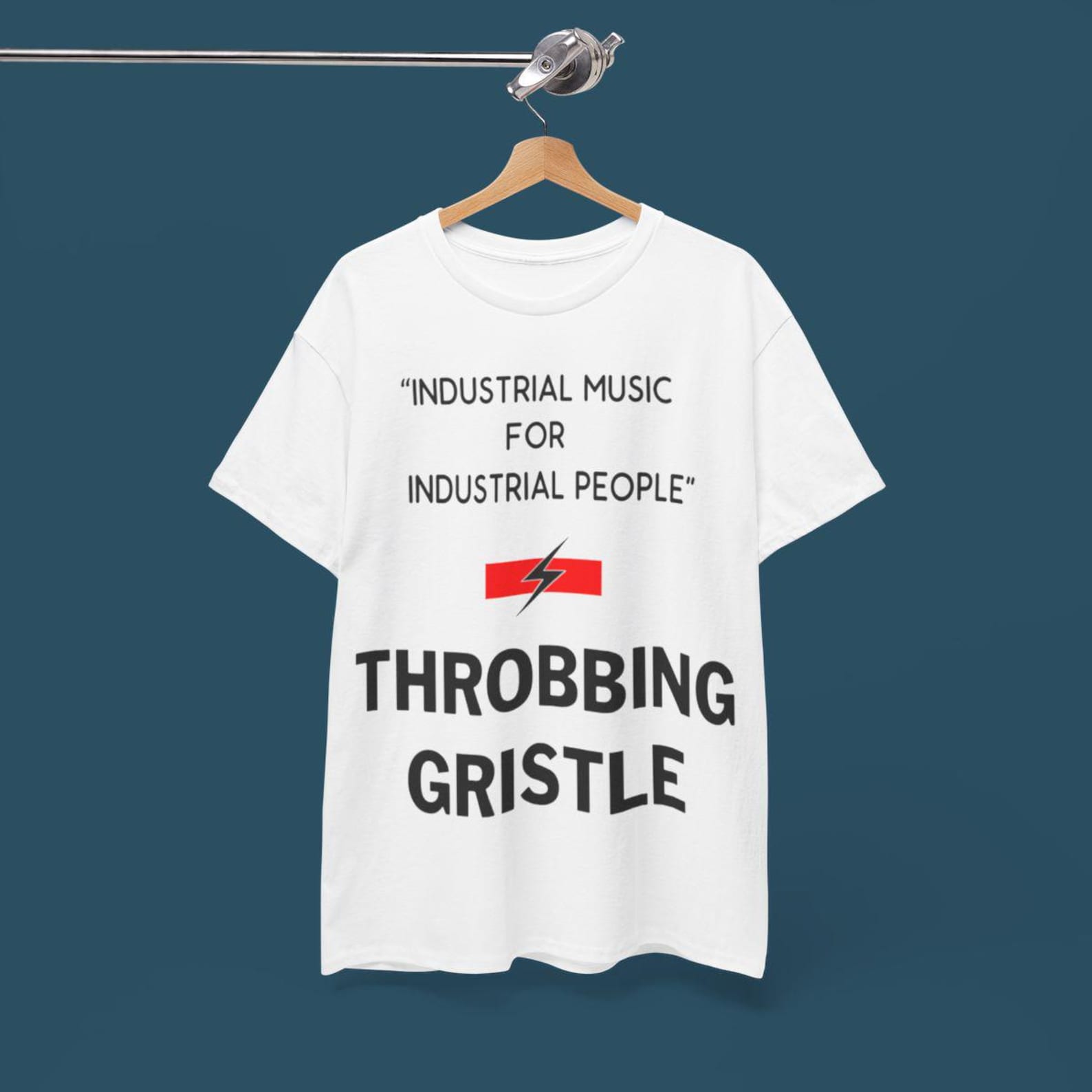 Throbbing Gristle T shirt - Industrial Music for Industrial People M