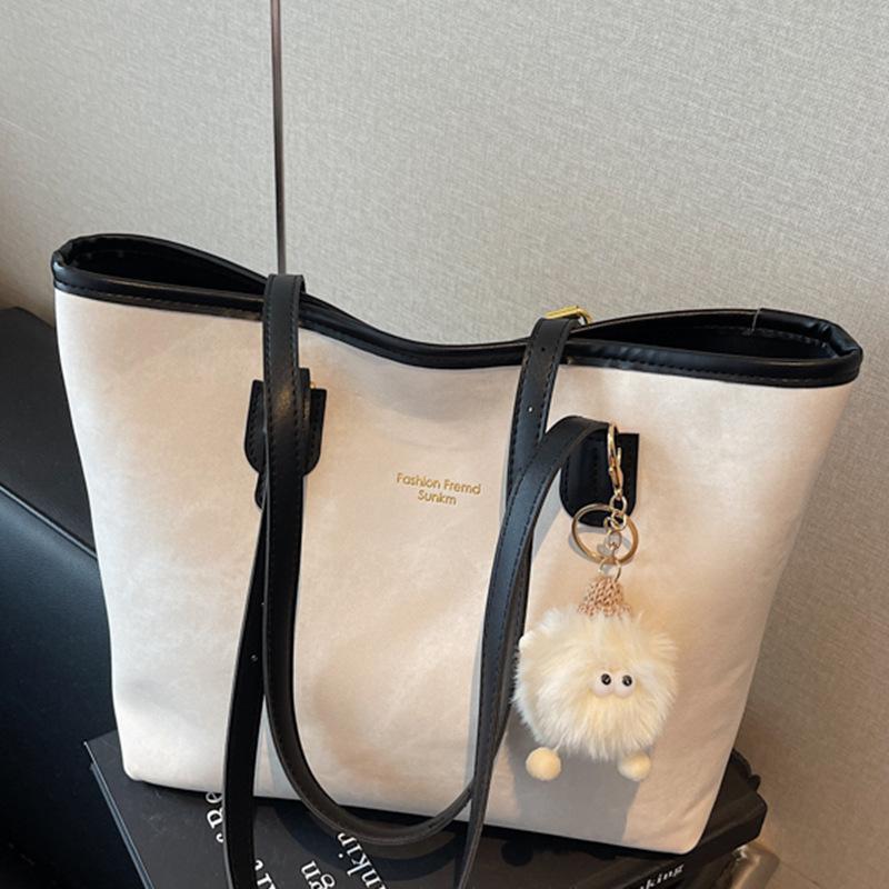 High Appearance Level Fashionable and Stylish Single-shoulder Commuter Student Class Large-capacity Tote Bag