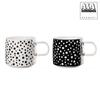 Muga Mug Christmas White, Christmas Black 2P Set
