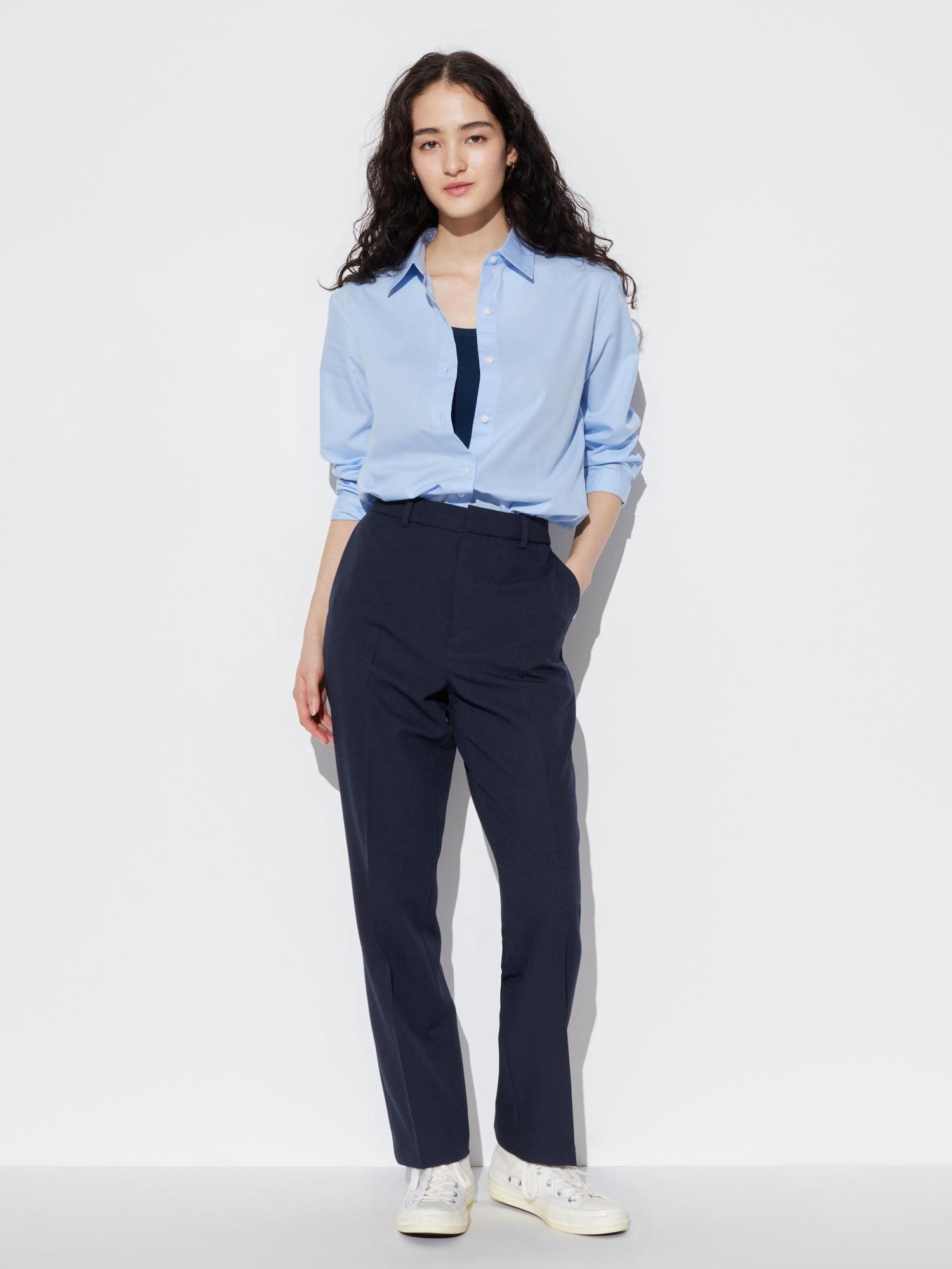 

Uniqlo Japan Впечатляющие узкие брюки стандартной длины 70 72 см можно настроить 69 NAVY/3XL