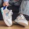 Men Casual Sneakers Outdoor Running Sport Shoes Persalized Star Design Trainers Mixes Color Platform Lace Up Sneakers For Male