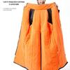 Electric Vehicle Winter Windshield Fleece-Lined Warm Coat for Bicycles & Motorcycles - Cold Weather Windproof Gear