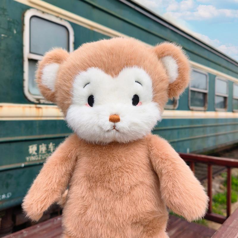38cm Cartoon Plush Monkey Plush Doll High Quality Monkey Plushie Toys Animal Stuffed Pillow Home Decoration Gift For Children