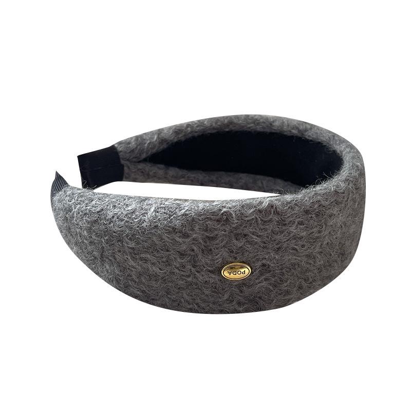 Gold Label Wool Wide Headband for Women - 2025 High Crown Pressure Design, Perfect for Daily Wear In Autumn/Winter