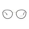 B1358D 1109 51mm Metal Round Eyeglass Frames
