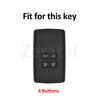 Tpu Auto Car Key Cover Case For Renault Koleos Kadjar Captur Megane Talisman Espace Clio Zoe Scenic 4 Arkana Dacia Sandero