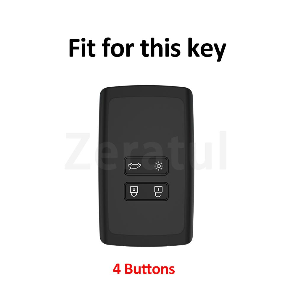 Tpu Auto Car Key Cover Case For Renault Koleos Kadjar Captur Megane Talisman Espace Clio Zoe Scenic 4 Arkana Dacia Sandero